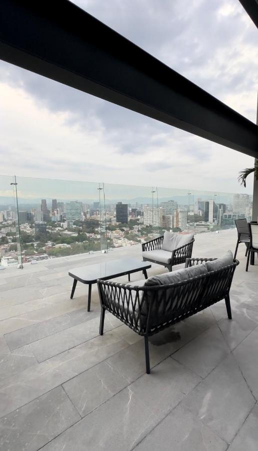 Апартаменты Loft Con Increible Vista Zona Polanco Condesa - Gym Y Business Center Мехико Экстерьер фото